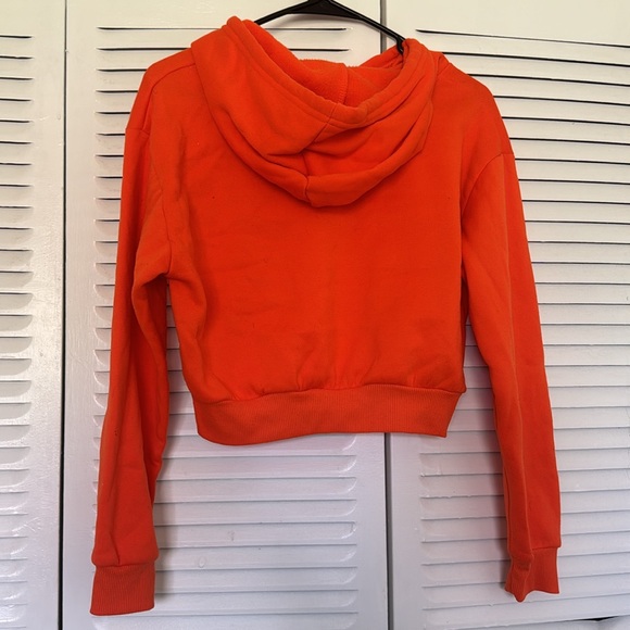 A Orange Crop Top Jacket - Picture 2 of 2